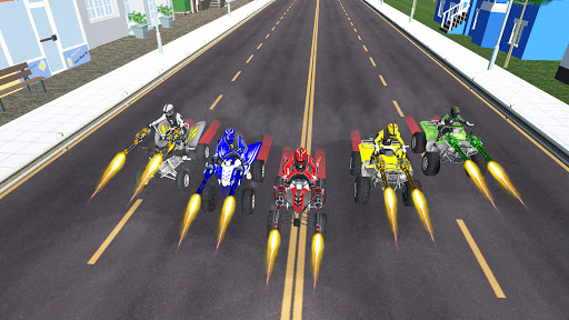 ATV Quad Bike Racing : Bike Shooting Game Free