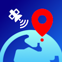 Icon GPS Coordinates Locator Map