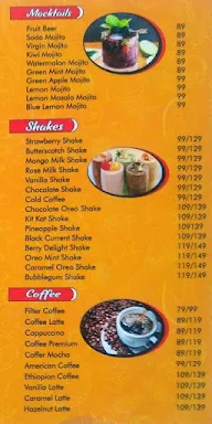 King's Pizza & Cafe menu 2