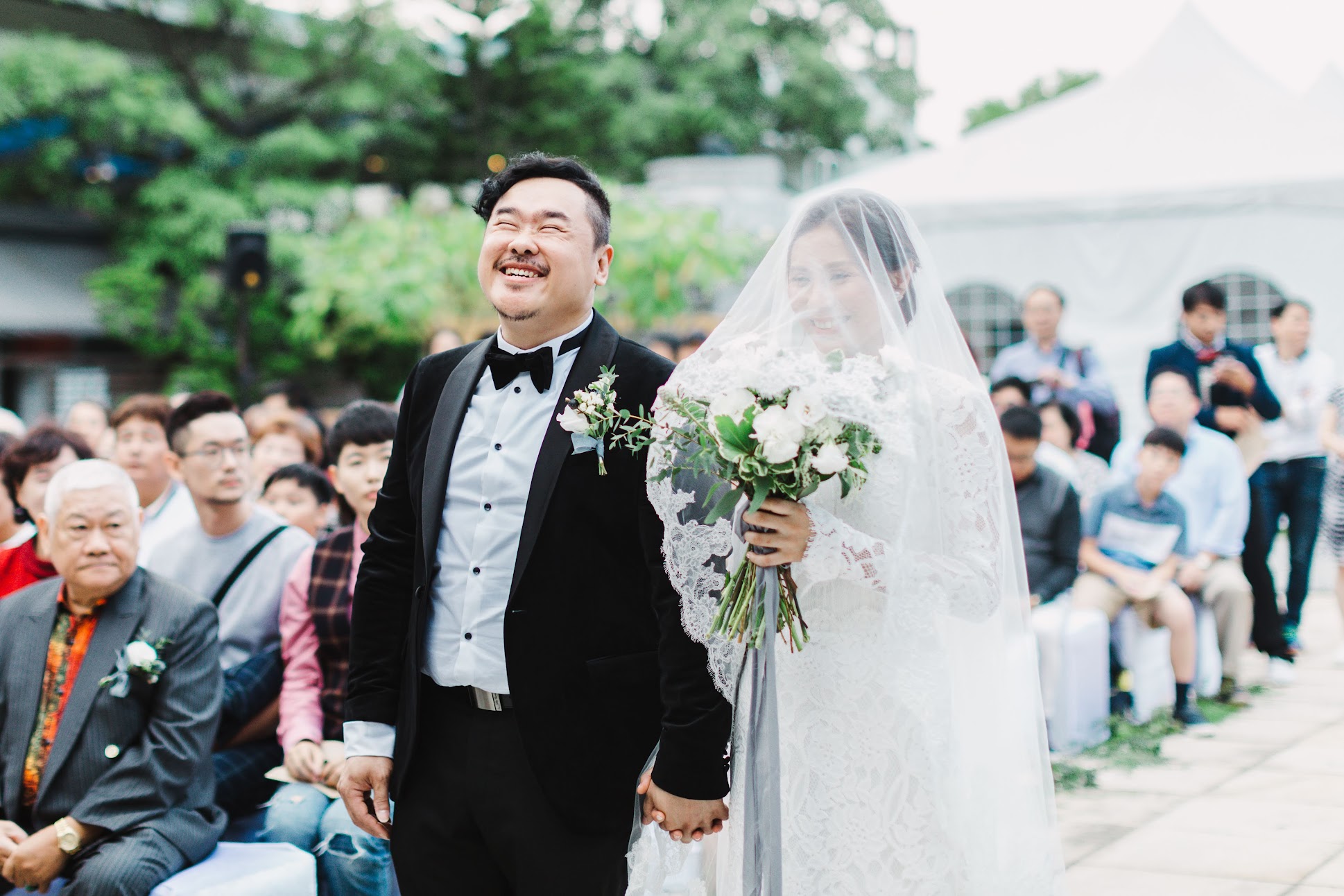 台北集食行樂婚禮-美式婚禮紀錄-戶外證婚