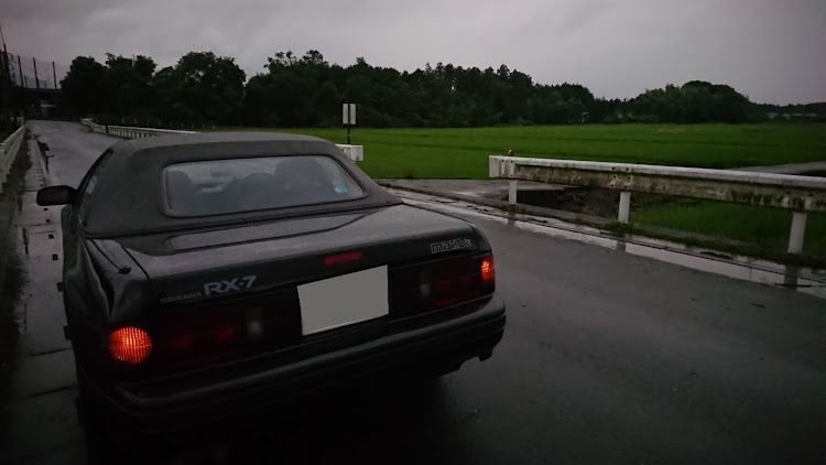 RX-7のフォロワーさん・ストーカーじゃないよ🤣・ヤギ・カーチューン面白い😀・オープン馬鹿🤣に関するカスタム事例の投稿画像1枚目