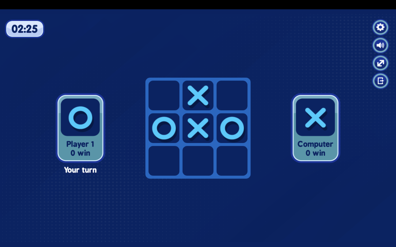 Tic Tac Toe Game - HTML5 Game Preview image 2