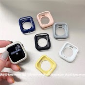 Ốp Silicone Mềm Màu Kẹo Cho Đồng Hồ Thông Minh Apple Watch Series Ultra 8 7 Se 6 5 4 3 I - Watch 49Mm 45Mm 41Mm 45Mm 41Mm 40Mm 44Mm 42Mm 38Mm