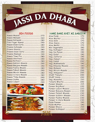 Jassi Da Dhaba menu 1