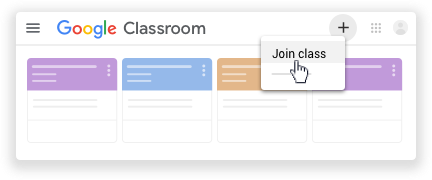 Click Join class