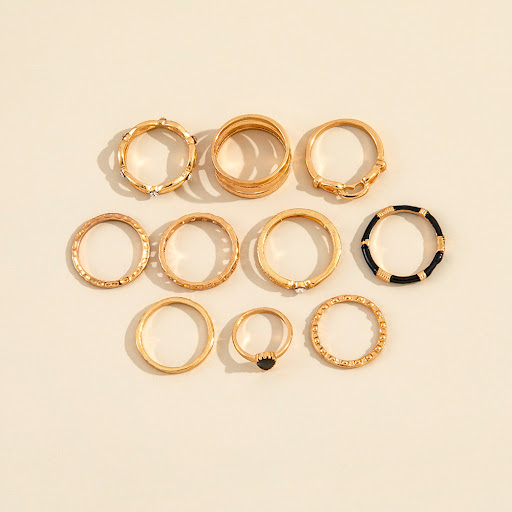 Title 5, Personalized Hollow Micro-inlaid Zircon Black W...