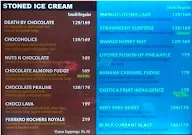 Frozen Stone menu 2