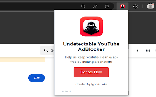 Undetectable Youtube AdBlocker