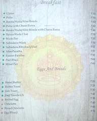 Maharashtra Sadan menu 1