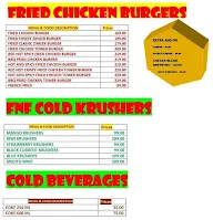 Fried N Fiery menu 2