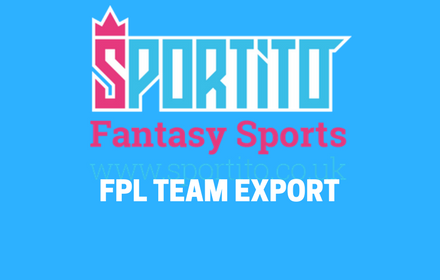 Sportito Fantasy Premier League Team Export Preview image 0