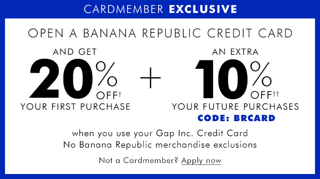 Banana Republic FOMO example