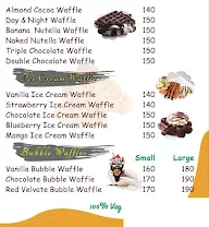 Belgian Waffles & More menu 4