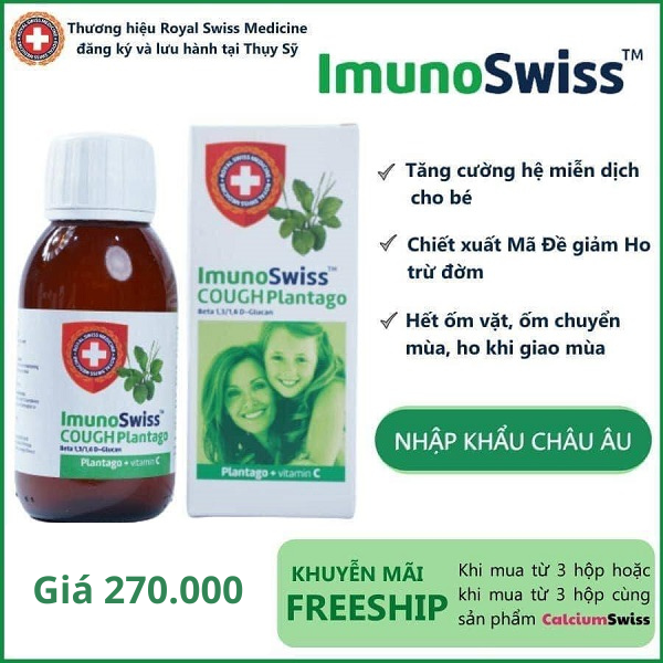 Imunoswiss giá bán bao nhiêu 