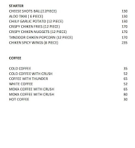 Cafe Sky Light menu 1