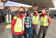 The news of Mienies's election as mayor of Laingsburg caused a stir at  the petrol station where he used to work as an attendant.