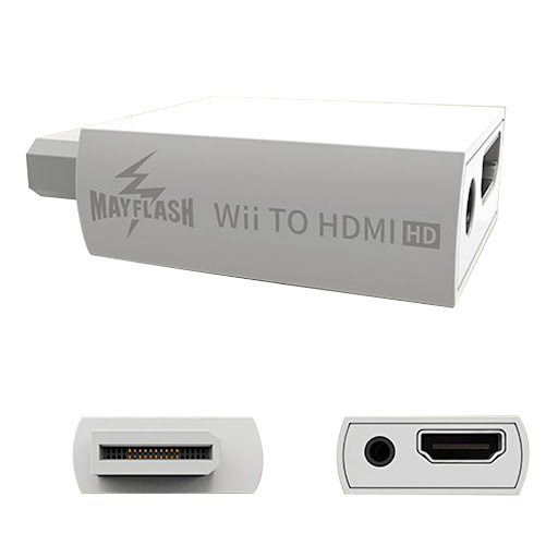 Title 1, Mayflash Wii to HDMI Converter. Play your Wii g...