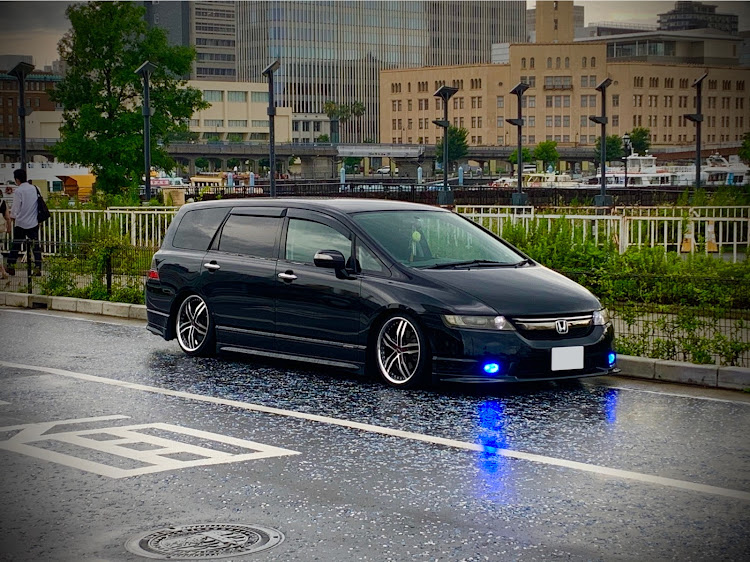 オデッセイのRB1・アブソルート・ドライブ・車高調・横浜に関するカスタム事例の投稿画像1枚目