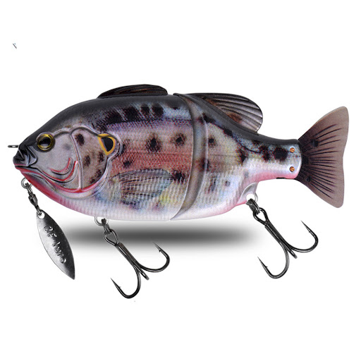 Title 4, Artificial Bait Freshwater Hard Bass, durable a...