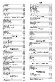 Ruchi Restuarant - Pure Veg menu 5