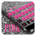 Cover Image of Download Pink Black Keyboard 10001009 APK