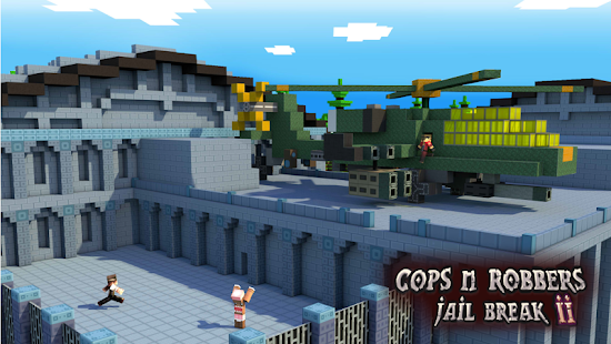 Cops N Robbers: Pixel Prison Games 2 (Mod Money)