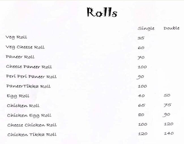 Desi Twist menu 