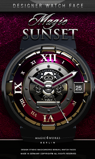 Magic Sunset Watch Face