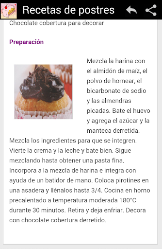 Recetas de Postres