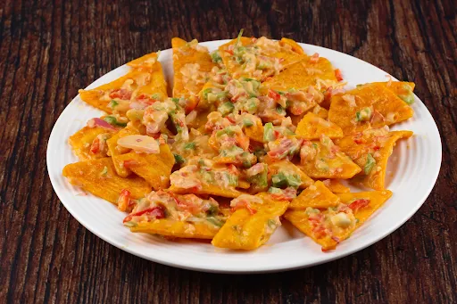 Cheesy Salsa Nachos