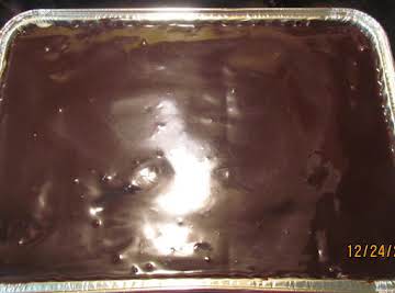 My Son's Favorite Dessert - Chocolate Eclair Cake