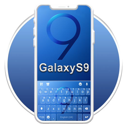 最新版 クールな Galaxy Blue S9 のテーマキーボード Google Play のアプリ