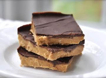 No Bake Cafe' Peanut Butter Bars