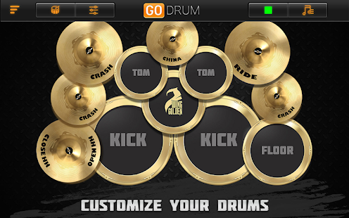 Go Drum - Real Drumkit - Drum Master 1.0.2 APK + Mod (Uang yang tidak terbatas) untuk android