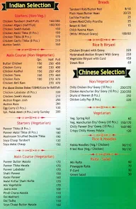 Golden Tandoor menu 1