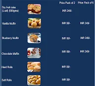 Blu Bakery - Radisson Blu menu 2