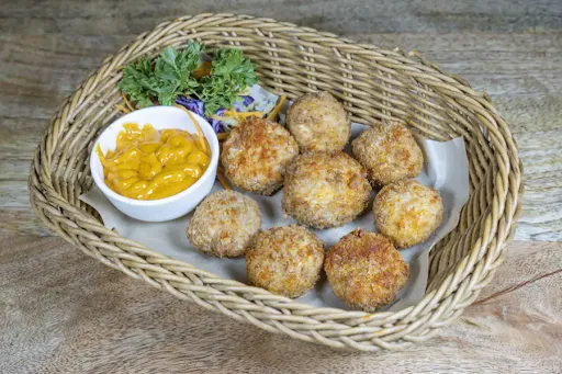 Fried Cheese Momos (5 Pcs)