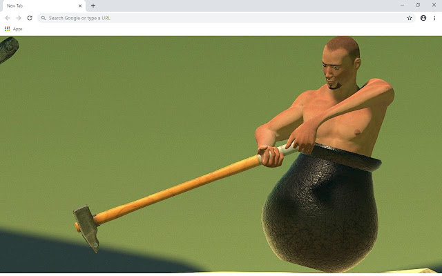 Getting Over It Wallpapers and New Tab