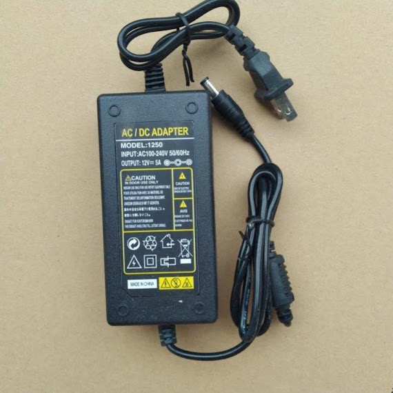 Bộ Nguồn Chuyển Đổi Điện Ac Sang Dc Adapter 12V 5A