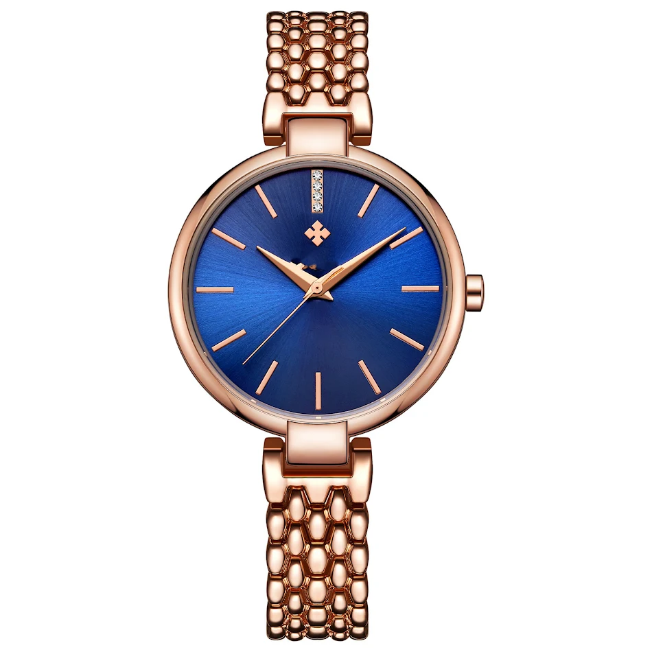 Relógio Feminino 8865 À Prova D'água Quartzo Confiabilidade e Estilo para Mulheres Design Moderno Resistente e Elegante Ideal para Uso Diário