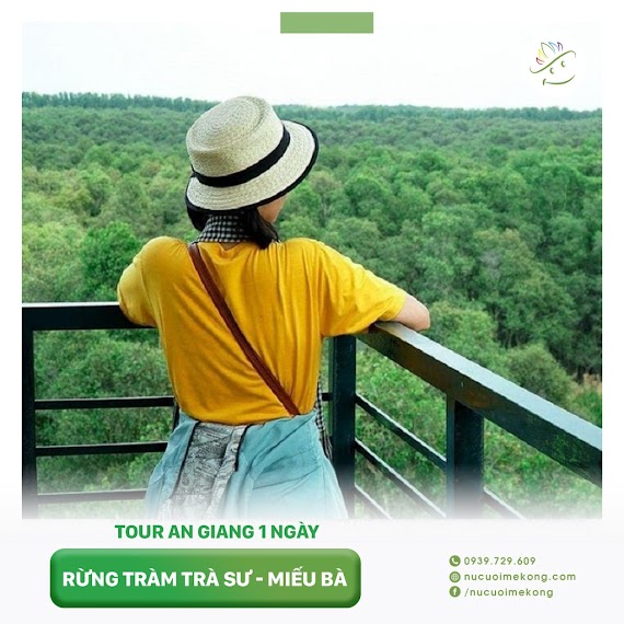 [E - Voucher] Tour Rừng Tràm Trà Sư 1 Ngày Từ Cần Thơ