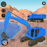 Excavator City Construction 3d icon