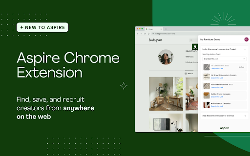 Aspire Creator Search and Discovery