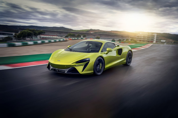 The McLaren Artura has a limited top speed of 330km/h.