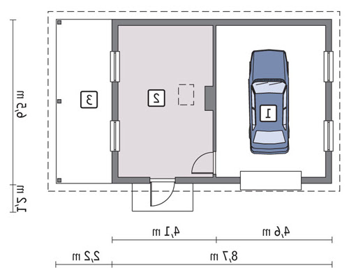 GC33a - Rzut parteru