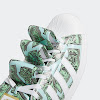 jeremy scott money print superstar footwear white/footwear white/gold metallic