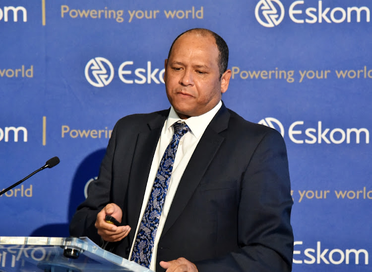 Acting Eskom CEO Calib Cassim. File photo.