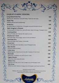 Delhi Knighter's menu 6