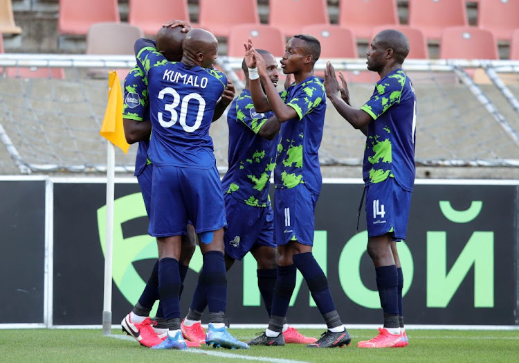 Marumo Gallants players will be determined to reach another final and potentially win it, but have Orlando Pirates standing in their way. Picture: BACKPAGEPIX/GALLO IMAGES/SAMUEL SHIVAMBU