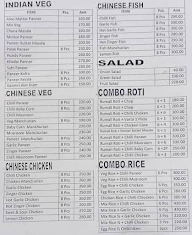 Burrito Raja menu 2